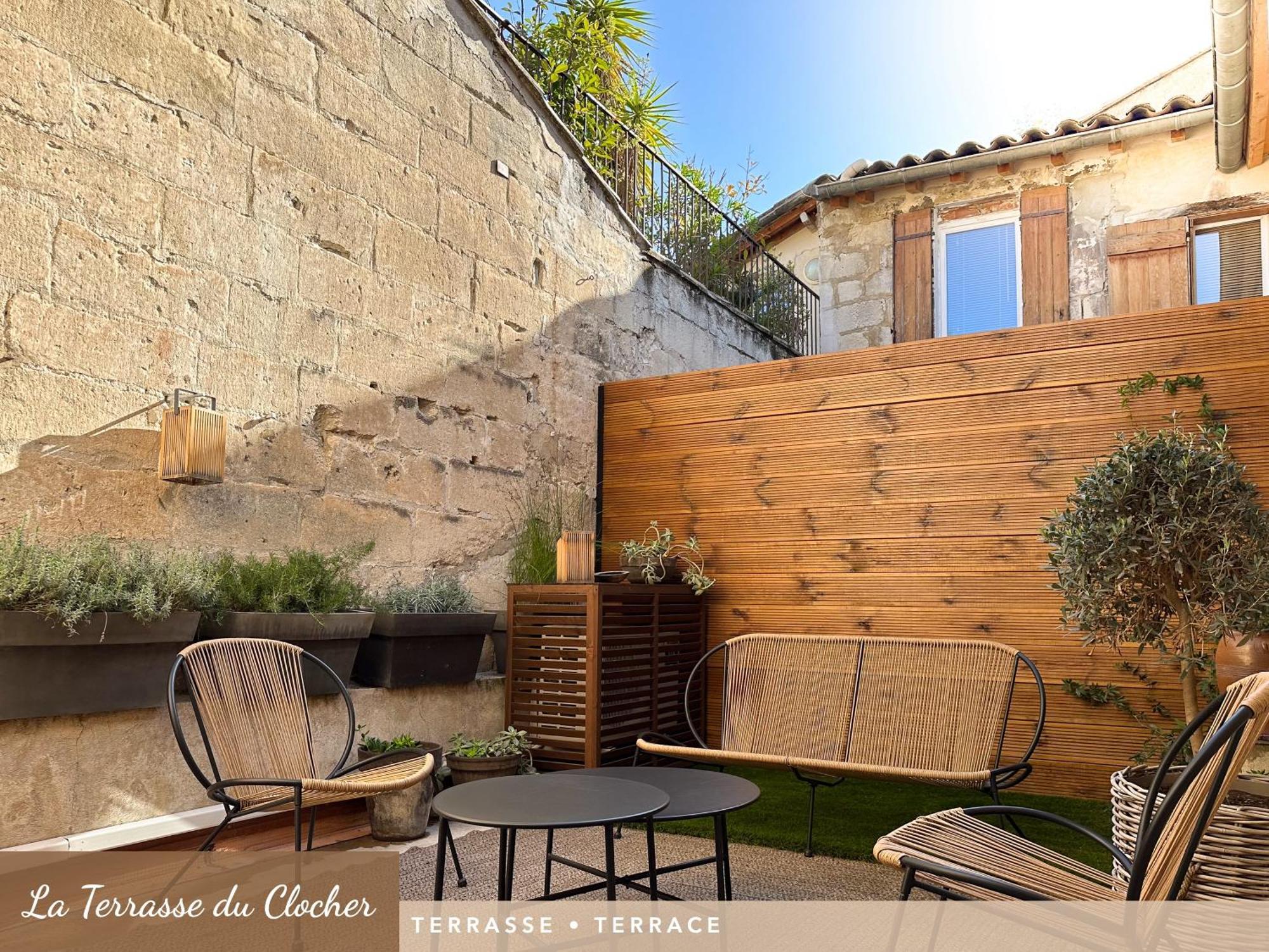 Les Appartements Du Clocher Avignon Buitenkant foto